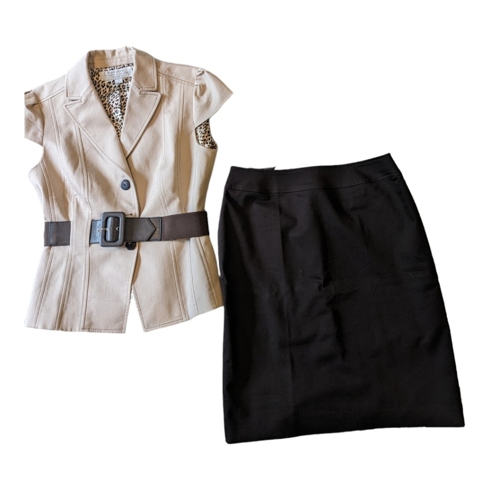 TAHARI Stylish jacket  and skirt set
